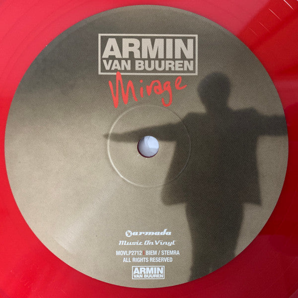 Armin van Buuren – Mirage  ,  	 2xLP, Limited Edition, Numbered,  Red Translucent