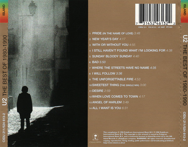 U2 – The Best Of 1980-1990