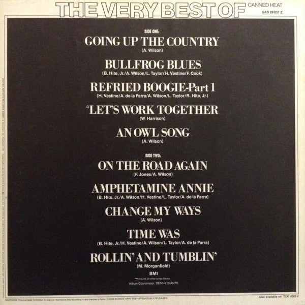 Canned Heat – The Very Best Of Canned Heat