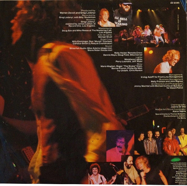 Warren Zevon – Stand In The Fire