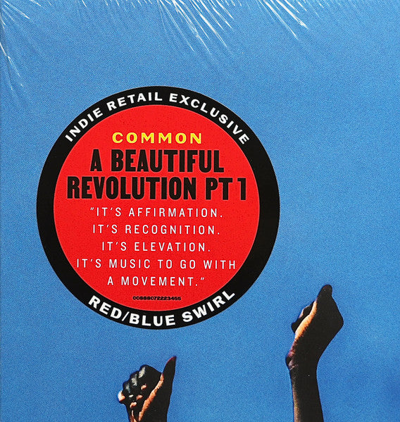 Common – A Beautiful Revolution (Pt 1) , Red/Blue Swirl