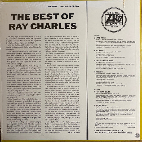 Ray Charles – The Best Of Ray Charles
