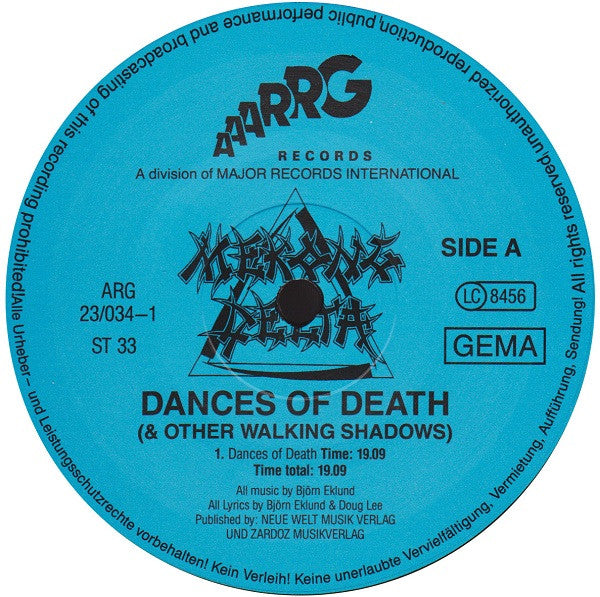 Mekong Delta – Dances Of Death (And Other Walking Shadows)