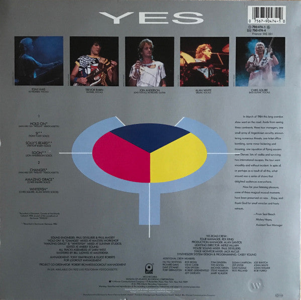 Yes ‎– 9012Live • The Solos