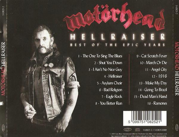 Motörhead – Hellraiser - Best Of The Epic Years