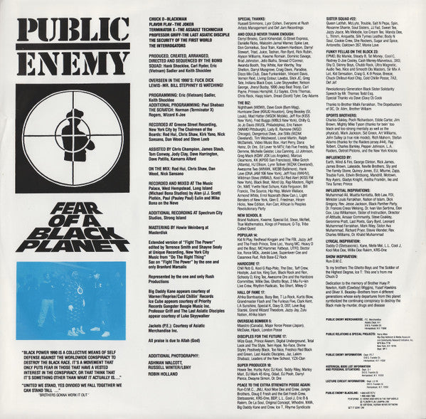 Public Enemy – Fear Of A Black Planet
