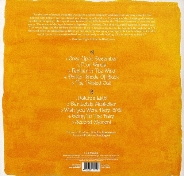 Blackmore's Night – Nature's Light , Gatefold