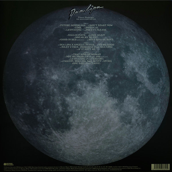 Dua Lipa – Future Nostalgia (The Moonlight Edition), 2xLP, Gatefold