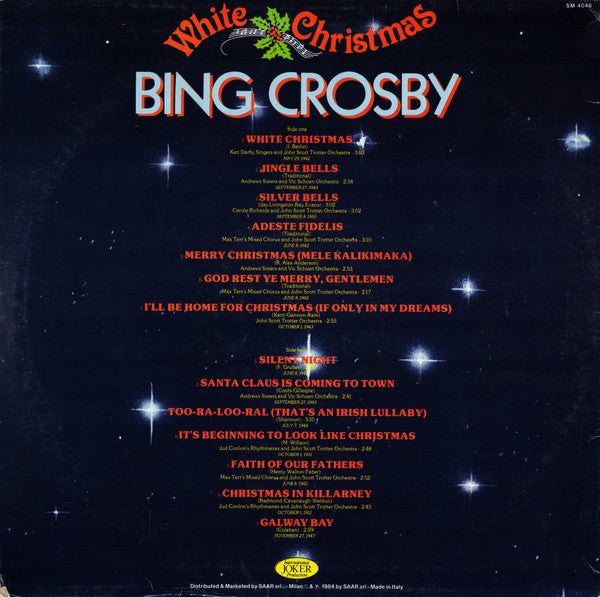 Bing Crosby – White Christmas