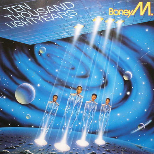Boney M. – 10.000 Lightyears   ,  cu poster original