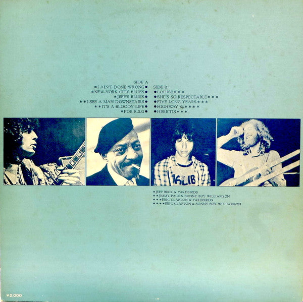 Beck*, Page*, Clapton* – Beck, Page & Clapton , Gatefold , JAPAN , fara OBI