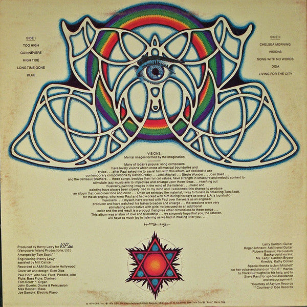 Paul Horn – Visions , 1 press US