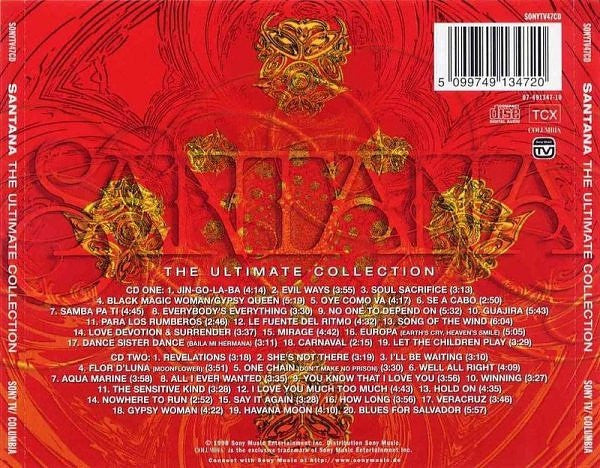 Santana – The Ultimate Collection, 2xCD