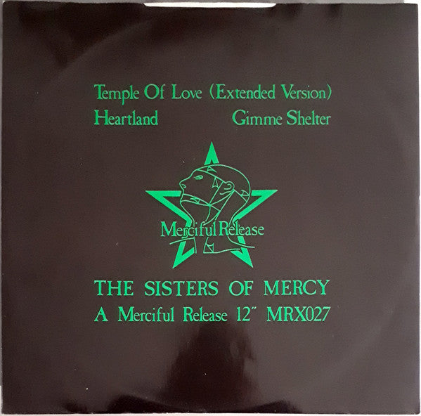 The Sisters Of Mercy – Temple Of Love , 45 RPM, Single Maxi