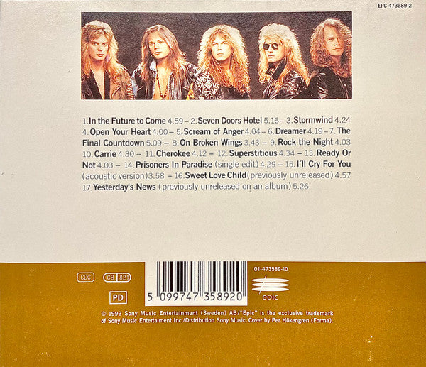 Europe – 1982 - 1992