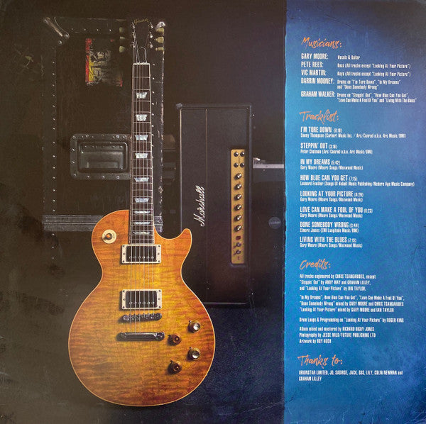 Gary Moore – How Blue Can You Get , white vinyl