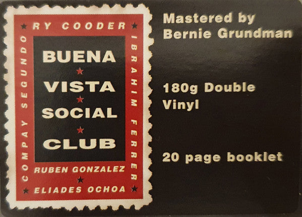 Buena Vista Social Club – Buena Vista Social Club , 2LP , gatefold , 20 pages Booklet