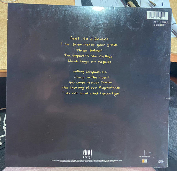 Sinéad O'Connor – I Do Not Want What I Haven't Got