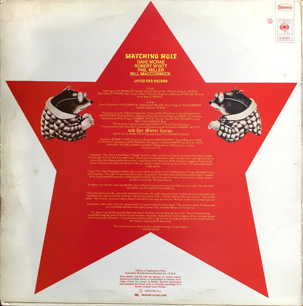 Matching Mole – Matching Mole's Little Red Record