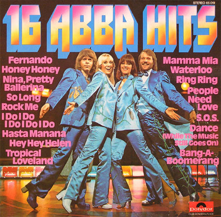 ABBA – 16 ABBA Hits    Club Edition