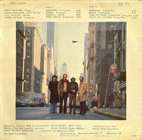 Gary Burton – Times Square , ECM