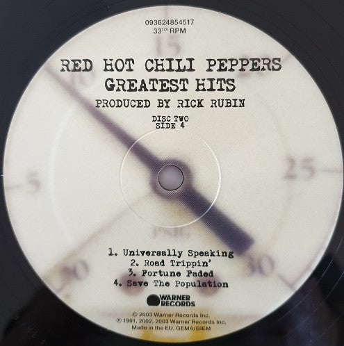 Red Hot Chili Peppers – Greatest Hits , 2LP , Gatefold