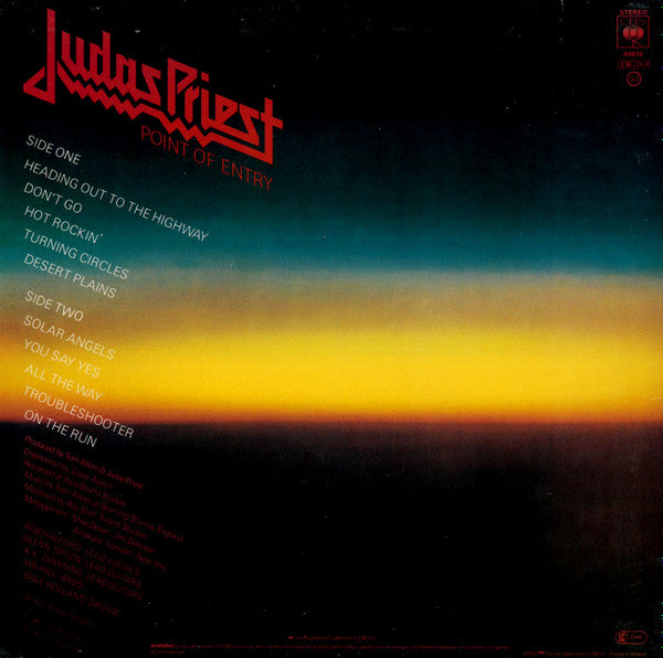 Judas Priest – Point Of Entry