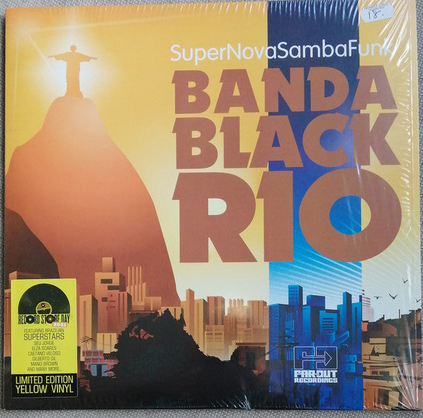 Banda Black Rio – Super Nova Samba Funk , yellow record