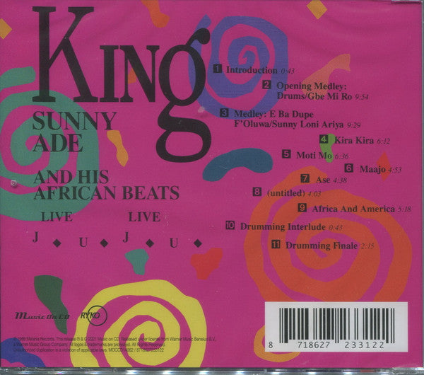 King Sunny Ade And His African Beats* – Live Live Juju