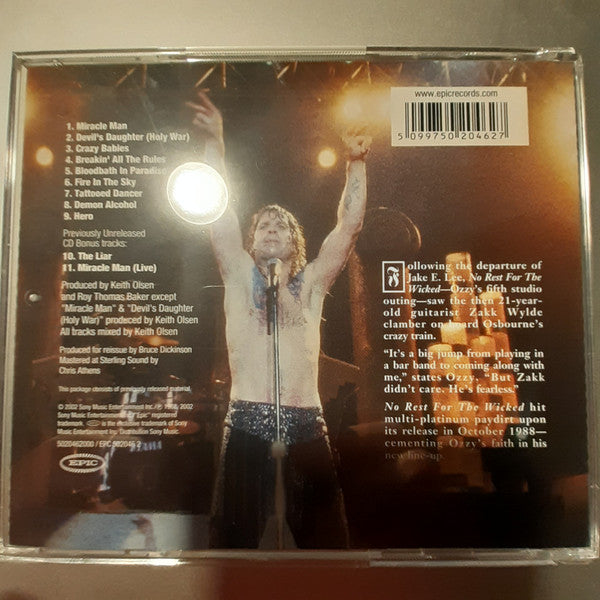 Ozzy Osbourne – No Rest For The Wicked