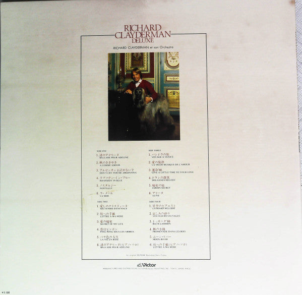 Richard Clayderman – Deluxe , cu OBI , 2LP , + booklet cu notele muzicale