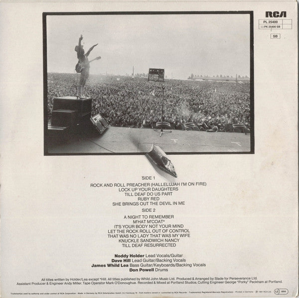 Slade – Till Deaf Do Us Part