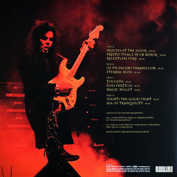 Yngwie Malmsteen – Parabellum, 2xLP, Limited Edition, Red Transparent Vinyl