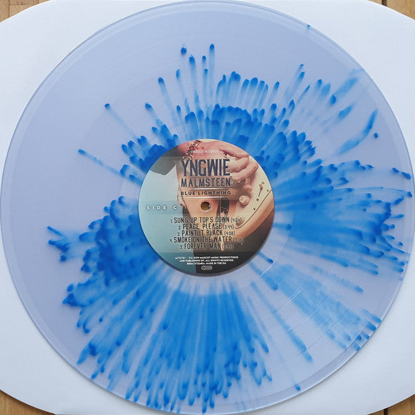 Yngwie Malmsteen – Blue Lightning, 2xLP, Limited Edition, Blue Splatter Transparent Vinyl
