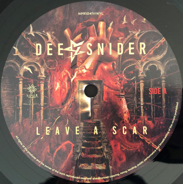 Dee Snider – Leave A Scar , Gatefold