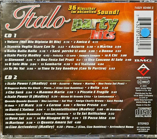 Pippo Azzurro – Italo Party Hits, 2xCD