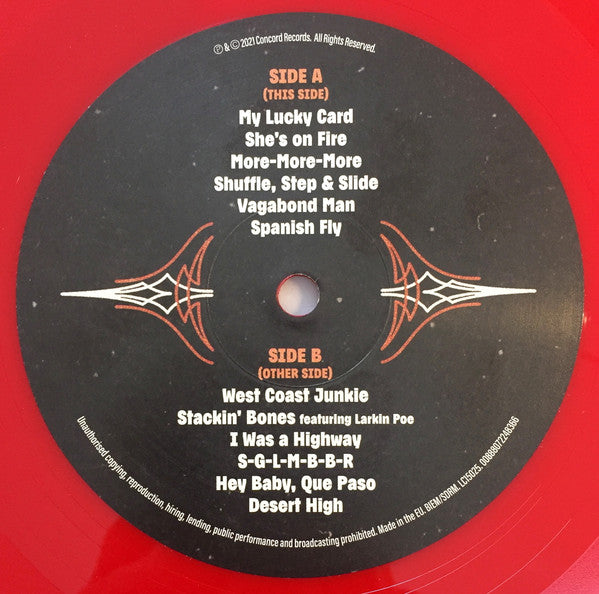 Billy F Gibbons* – Hardware , Gatefold , Red (Candy Apple)