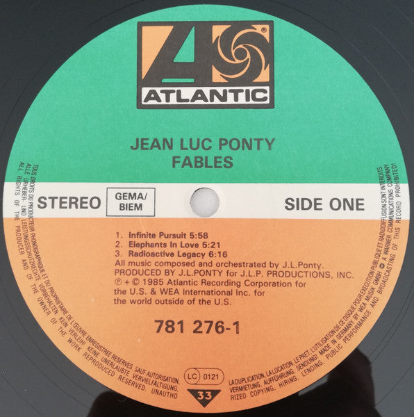 Jean-Luc Ponty – Fables