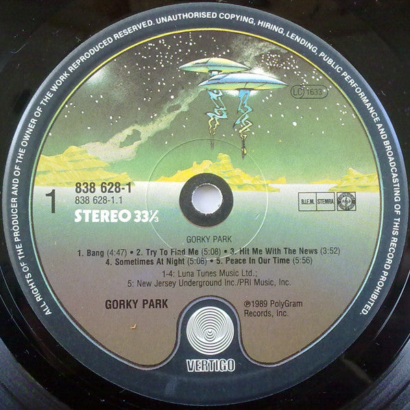 Gorky Park = Парк Горького