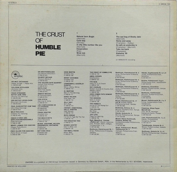 Humble Pie – The Crust Of Humble Pie