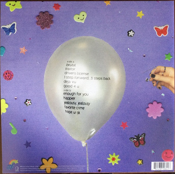 Olivia Rodrigo – Sour, Gatefold