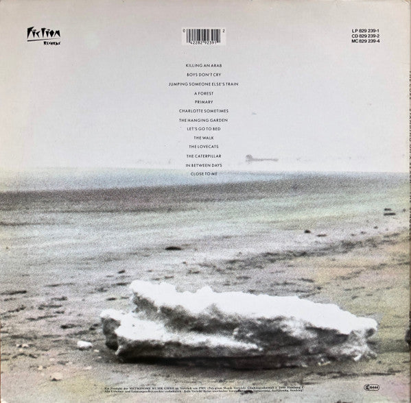 The Cure – Standing On A Beach · The Singles , Gatefold