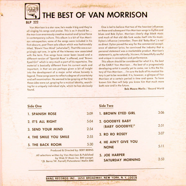 Van Morrison – The Best Of Van Morrison