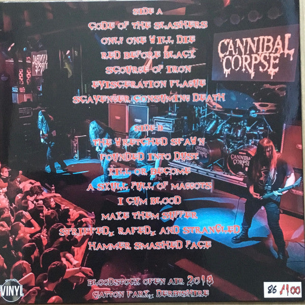 Cannibal Corpse – Spawn of Maggots, Limited Edition, W/Red Splatter
