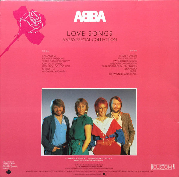 ABBA – Love Songs - A Very Special Collection