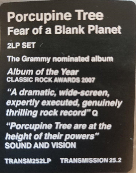 Porcupine Tree – Fear Of A Blank Planet, 2xLP