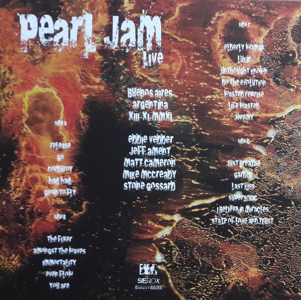 Pearl Jam – Yellow Blood , 2LP , color vinyl