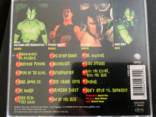 Misfits – American Psycho, with poster inside