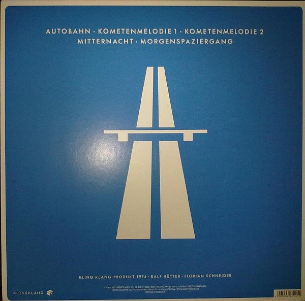 Kraftwerk – Autobahn, Blue Translucent Vinyl