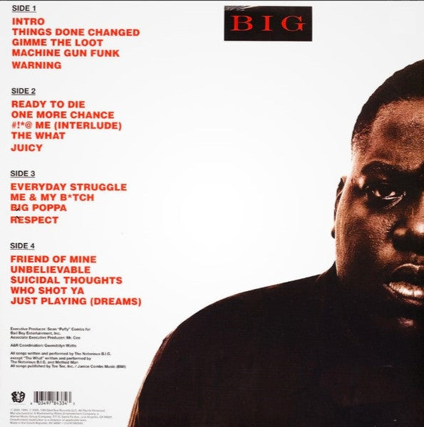 The Notorious BIG* – Ready To Die, 2xLP